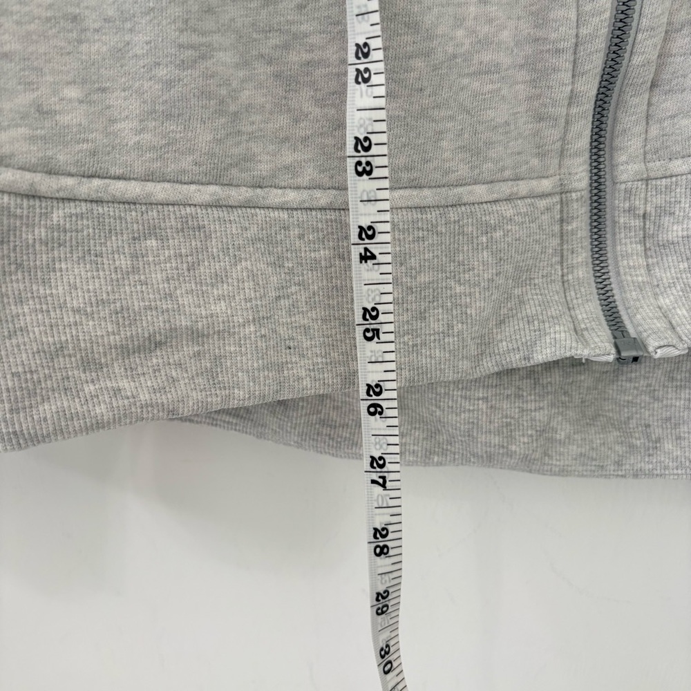 Lululemon | Scuba Oversized Funnel Neck Full Zip | Sz M/L | Heather Grey | EUC - Picture 9 of 10